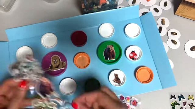 Развивающая игра для детей с 10 месяцев. Мемори своими руками смотреть онлайн