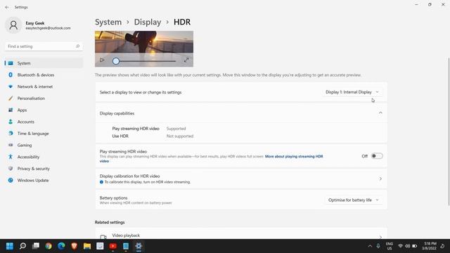 How to Enable HDR on Windows 11 (Quick Tutorial) смотреть онлайн