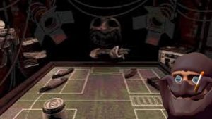 шпион играет в бак шот рулет