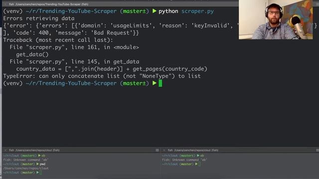 Scraping YouTube trending videos in CSV storing on AWS смотреть онлайн