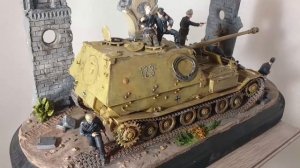 Диорама.                (миниатюра) 1:35