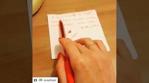 Английский на салфетке. Чтение буквы a в открытом слоге.