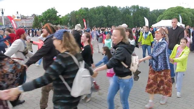 г.Иваново хоровод пл.Пушкина