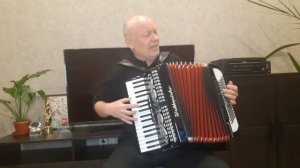 "Посвящение Высоцкому" (Памяти Высоцкого). Песня под аккордеон.