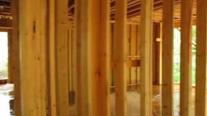 Каркасное Домостроение Америки. Строящийся Дом Изнутри.