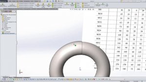 Solidworks.Рым болт. ГОСТ 4751-73 ч1
