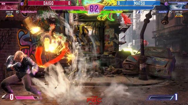 SF6 🔥 Daigo (Ken) Vs Matsu (Kimberly) 🔥 Street Fighter 6