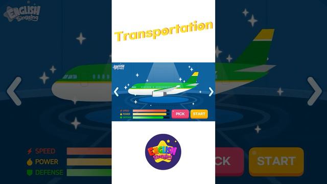 Kids vocabulary - Transportation