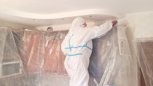 Покраска потолка, гипсокартон