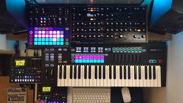 Azimuth 808 - Digitakt, Mono Station, Peak, Digitone, SL MKIII - Hardware Jam смотреть онлайн