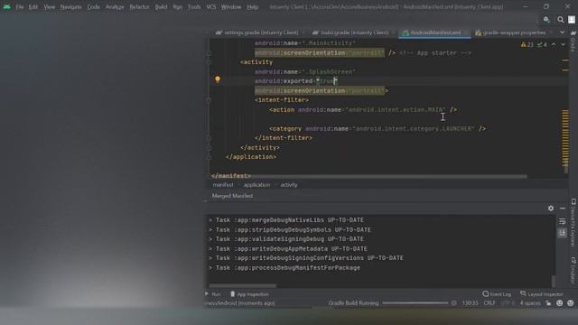FIXED Android Studio error: Manifest Merger Failed: Apps targeting Android 12