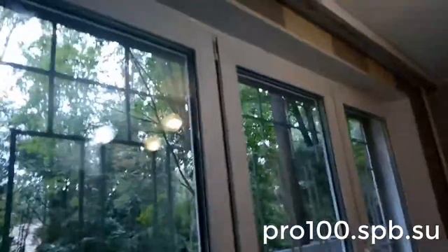 Отзыв - замена глухой створки на открывающуюся смотреть онлайн
