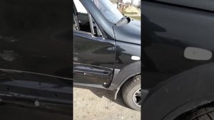 Удаления вмятин без покраски Chevrolet Niva Нива Шевроле | Ремонт вмятины на двери