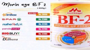 Find the Best Deals on Baby Formula Lactogen 1,Morinaga BF-1 & Miji Fu-1 at Different Grocery Store