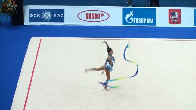 Trofimova Ulyana Uzb ribbon GP Moscow "Гран При" 2011 смотреть онлайн