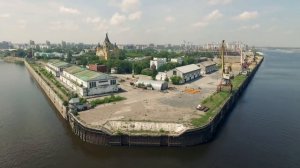 Стрелка Оки и Волги, достопримечательность в Нижнем Новгороде (NEW)