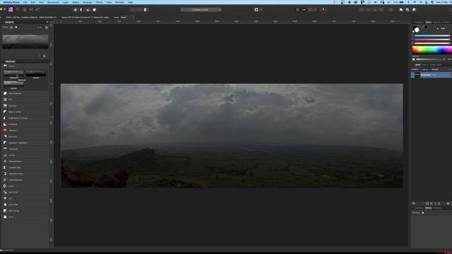 8 Create a pano from 6 images