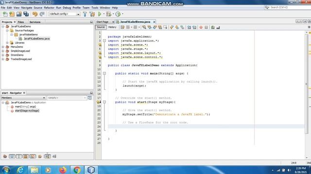 Java the complete Reference Ninth Edition (Chapter 34) Example (2) JavaFX Control Label смотреть онлайн