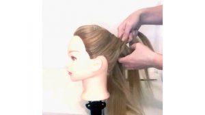 Быстрая прическа для средних волос,QUICK HAIRSTYLE FOR MEDIUM HAIR,