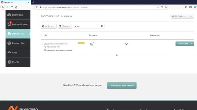 How to setup domain to use Namecheap FreeDNS