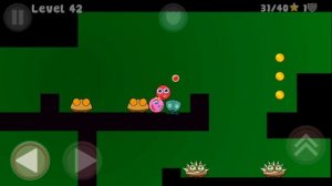 Новый КРАСНЫЙ ШАР #17  42 43 УРОВНИ   Мультик ИГРА New Red Ball 2