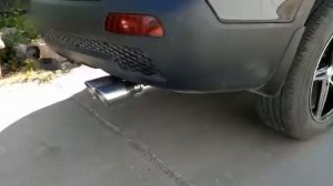 Спортивный глушитель от Fortluft pmt 410 на kia sorento xm бензин 2.4L