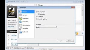 DAEMON Tools Lite Бесплатная версия программы, предназначенной для эмуляции виртуальных приводов.