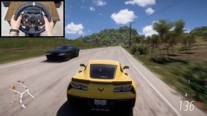 Chevrolet Corvette ZO6 - Forza Horizon 5 (Steering Wheel logitech g920) Gameplay