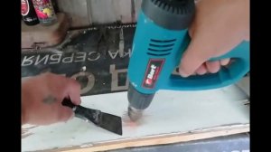 Как легко снять старую краску