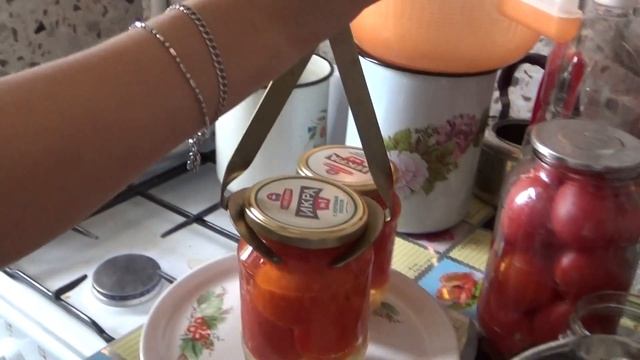 Помидоры половинки и огонёк ( заготовки на зиму) смотреть онлайн