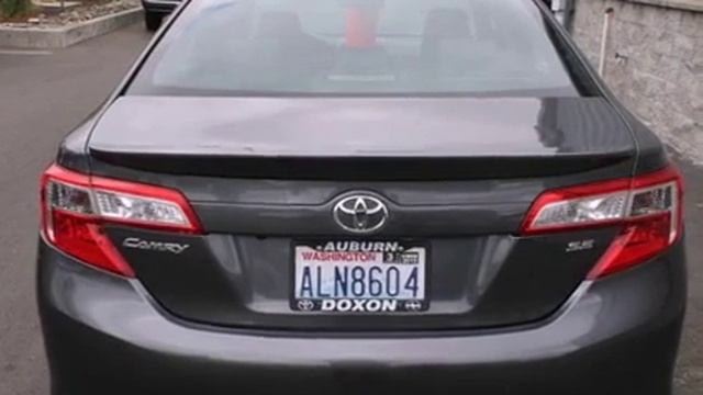 2013 Toyota Camry Certified Puyallap WA