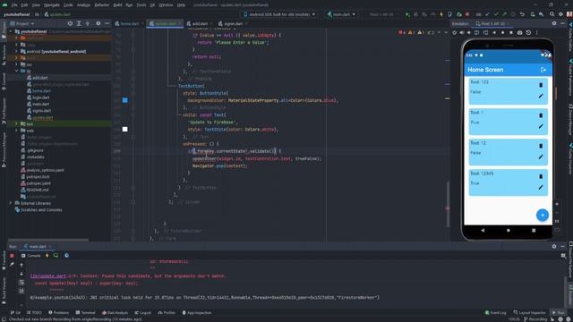 Update data to firestore in Flutter | Flutter Firebase | FlutterFire