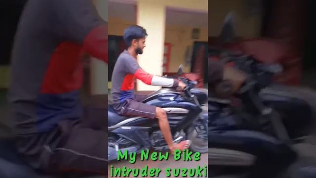 My new bike Suzuki intruder | devipura boys | new bike try |