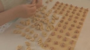 Как быстро налепить пельмени.Косыночки.