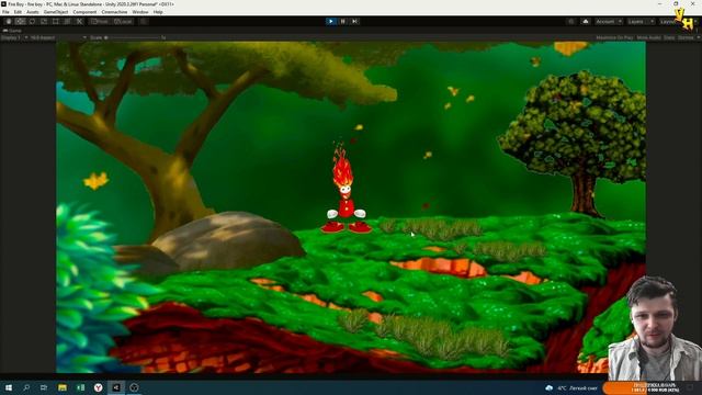 Первые плоды 2D платформера на Unity