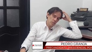 Pedro Granja propone Soluciones. No puede pasar hablando huevadas que le preguntan