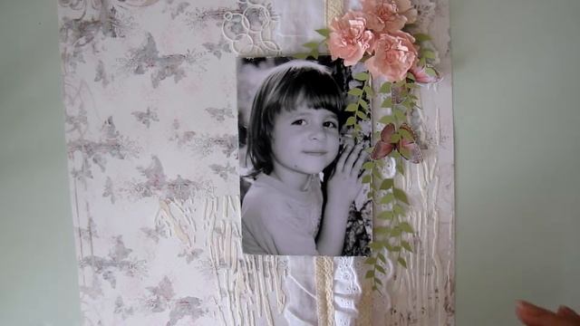 МК шебби страничка с березкой смотреть онлайн