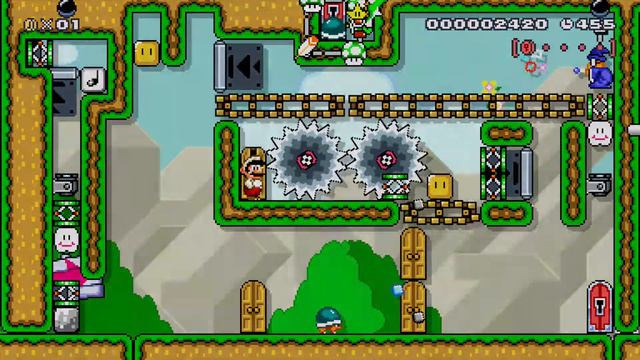 Super Mario Maker: 1 Screen Puzzle: Inch By Inch Billy