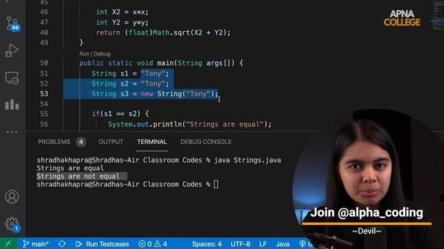 119. String Function - Compare | DSA in Java || Alpha Batch 5.0 смотреть онлайн