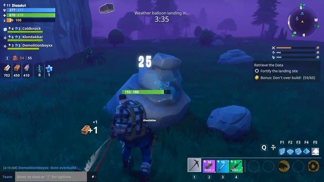 Fortnite Gameplay : Build a Fort Craft Gear Defend from Zombies! : Multiplayer Lets Play PC