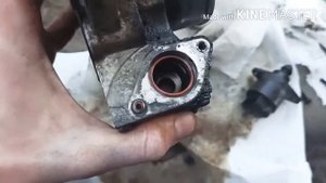Чистка дросселя Daewoo Nexia 16кл A15MF + рхх и дпдз