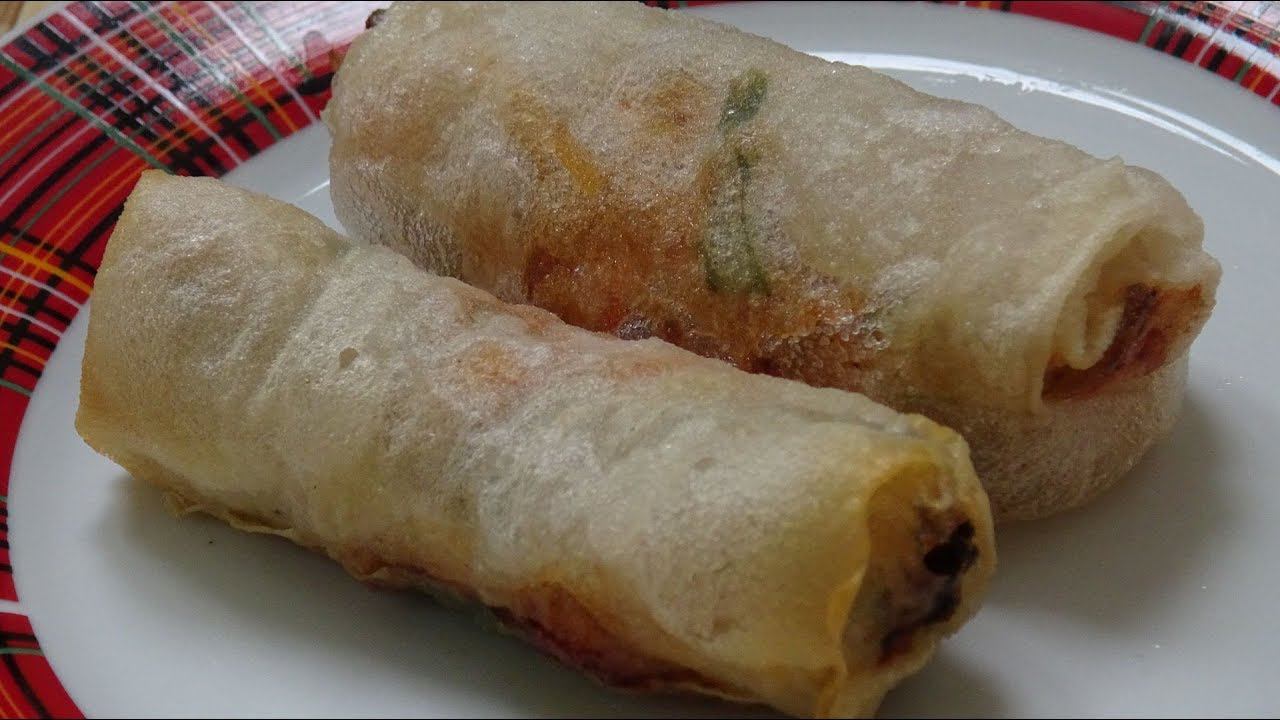Жареные спринг-роллы (spring-rolls). Как сделать спринг-роллы. смотреть онлайн