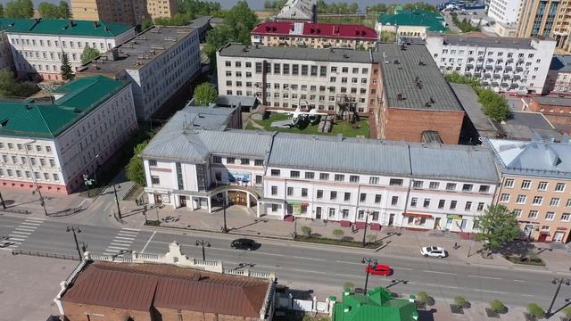 Вид на Омавиат с квадрокоптера