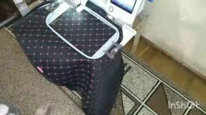 вышивка на авто чехлах