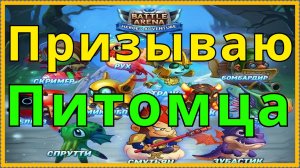 Батл Арена Герои Адвенчер  призываю питомца