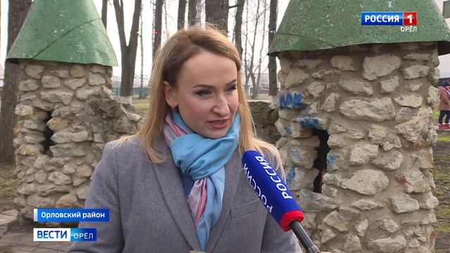 В «Орловчанке» посадили аллею Лясковского
