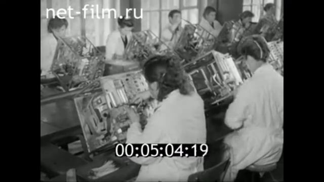 1961г. Александровский радиозавод. телевизор Рекорд. Владимирская обл смотреть онлайн