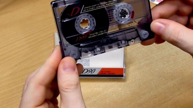 Кассета TDK D-90 1990 г. Распаковка и комментарии смотреть онлайн