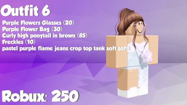Purple Roblox Outfits смотреть онлайн
