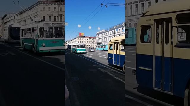 Ретро парад транспорта в Санкт - Петербурге! - продолжение